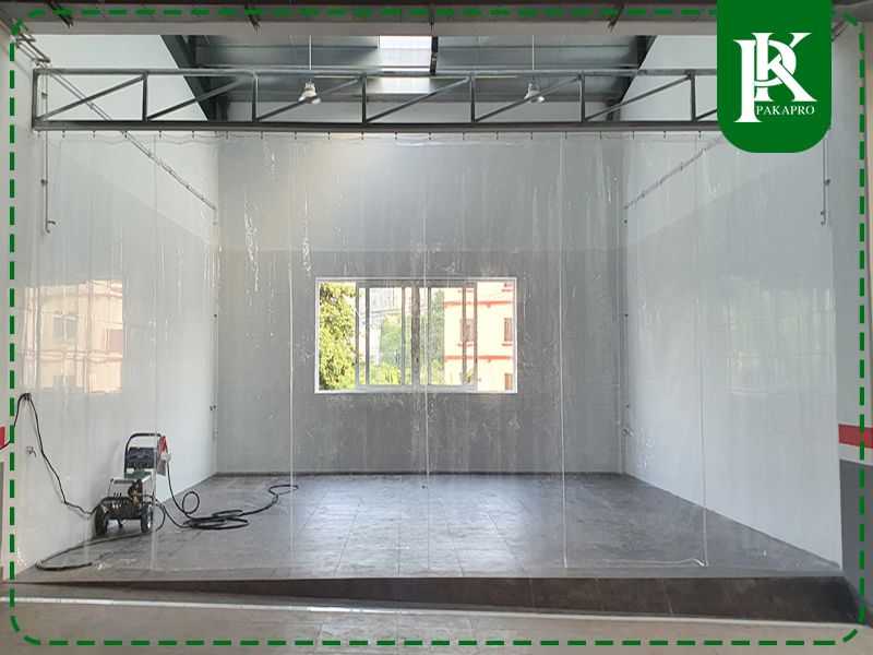 Rèm Bạt Kéo Nhựa PVC Rèm Bạt Kéo Nhựa PVC