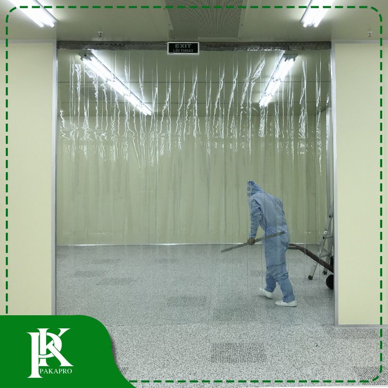 Rèm Nhựa Chống Tĩnh Điện