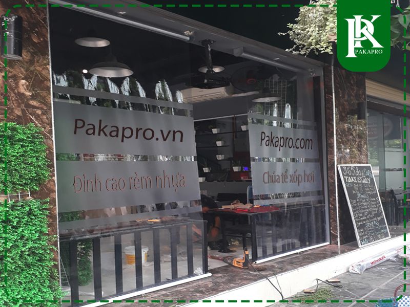 Rèm Nhựa Cuốn PVC Rèm Nhựa Cuốn PVC